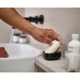 Joseph Joseph Slim Compact Matt Soap Dish In Black