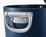 Joseph Joseph  Space Folding Handle Ceramic Non-stick 23cm Blue Saucepan & Lid