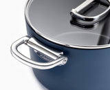 Joseph Joseph  Space Folding Handle Ceramic Non-stick 23cm Blue Saucepan & Lid