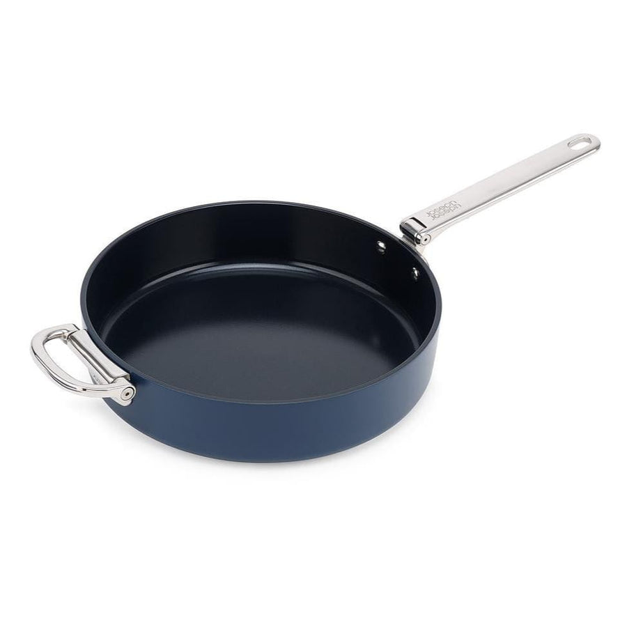 Joseph Joseph Space 3-delige vilten pannenbeschermers, anti-kras pannenverdelers, stapelbare pannenbeschermers - Midnight Blue Joseph Joseph Space 3-delige vilten pannenbeschermers, anti-kras pannenverdelers, stapelbare pannenbeschermers - Midnight Blue