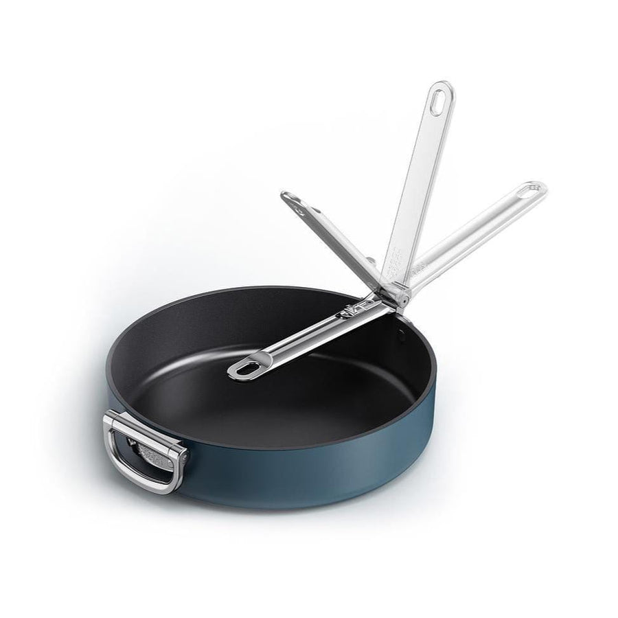 Joseph Joseph Space Folding Handle Ceramic Non-stick 28cm Blue Frying