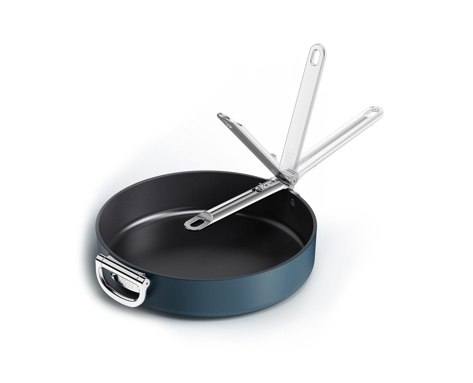 Joseph Joseph Space Folding Handle Ceramic Non-stick 30cm Blue Frying