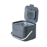 Joseph Joseph Stack 4L Food Waste Caddy Grey