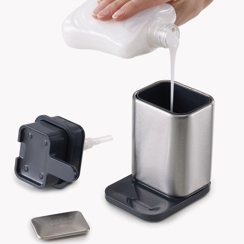 Joseph Joseph Stainless Steel Soap Pump & Bar Set