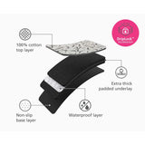 Joseph Joseph Swift™ 90cm Table-top Ironing Mat In Ecru