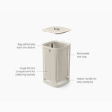Joseph Joseph Tota One Laundry Basket In Ecru, 60L