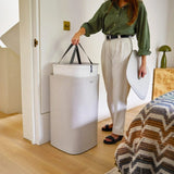 Joseph Joseph Tota One Laundry Basket In Ecru, 60L