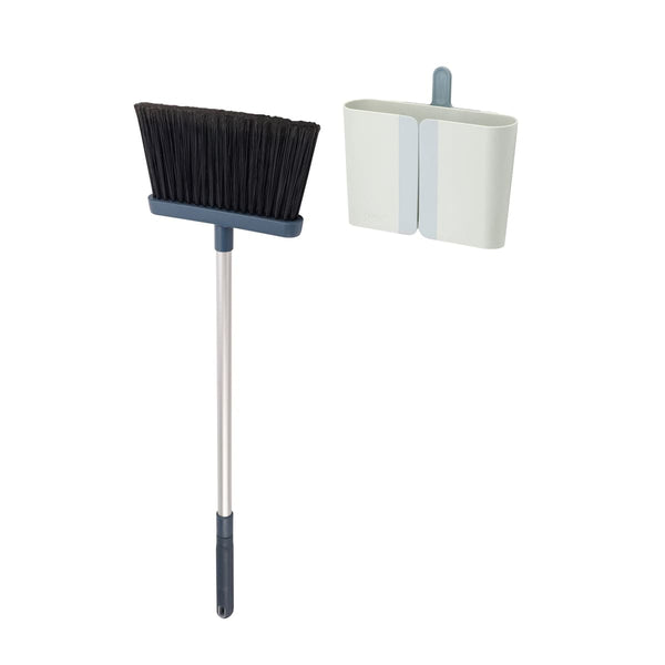 Joseph Joseph - CleanStore Broom, long bristles, blue