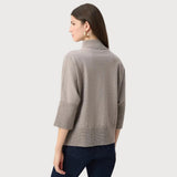 Joseph Ribkoff Knit Top In Taupe
