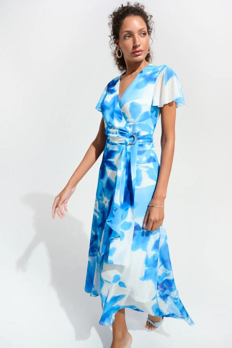 blue dress for baby girl Sari Dress Electric Blue – Joseph Copenhagen main image 0