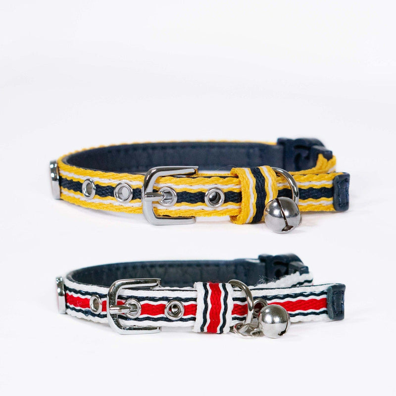 Joules Coastal Cat Collar Twin Pack