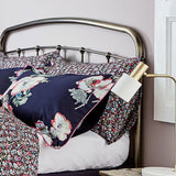 Joules Painted Poppy Oxford Pillowcase Navy Multi