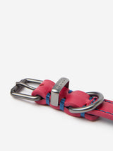 Joules Pink Leather Dog Collar