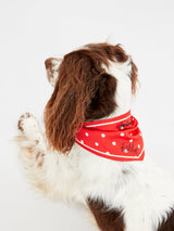 Joules Red Hello Polka Dot Dog Neckerchief