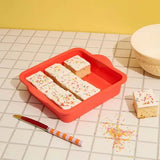 Judge Silicone Square Cake Tin Berry 20cm