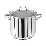 Judge 22cm Stainless Steel Stockpot With Vented Glass Lid 6.5 Litre