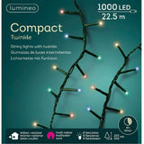 Kaemingk LED Compact Lights Twinkle Effect Green/Multi 2250cm-1000L