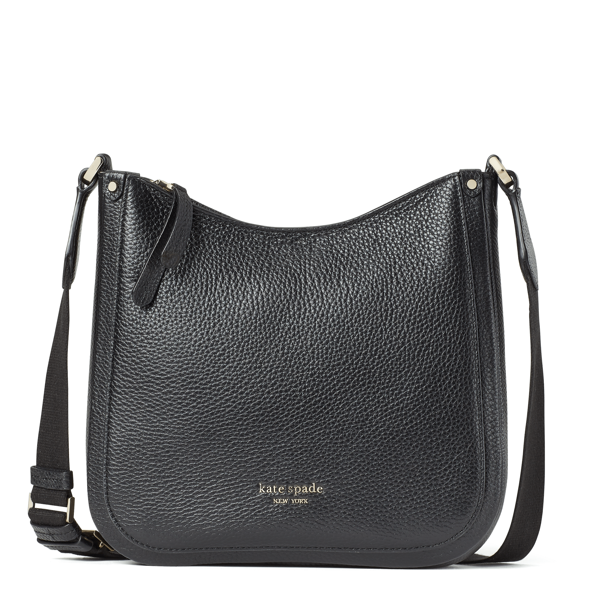 Kate Spade Medium Roulette Messenger Bag Black