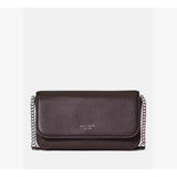 Kate Spade Ava Chain Wallet In Hot Fudge