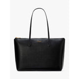 Kate Spade Bleecker Large Leather Tote in Black