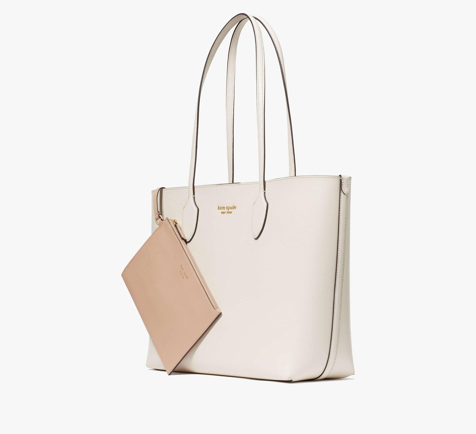Kate Spade Bleecker Large Tote in Parchment - Main Image