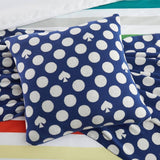 Kate Spade Caroleena Spade Cushion by Kate Spade in Blueberry