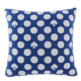 Kate Spade Caroleena Spade Cushion by Kate Spade in Blueberry