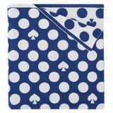 Kate Spade Caroleena Spade Throw by Kate Spade in Blueberry