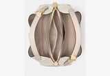 Kate Spade Deco Crossbody Tote Bag In Cashew Milk Multi