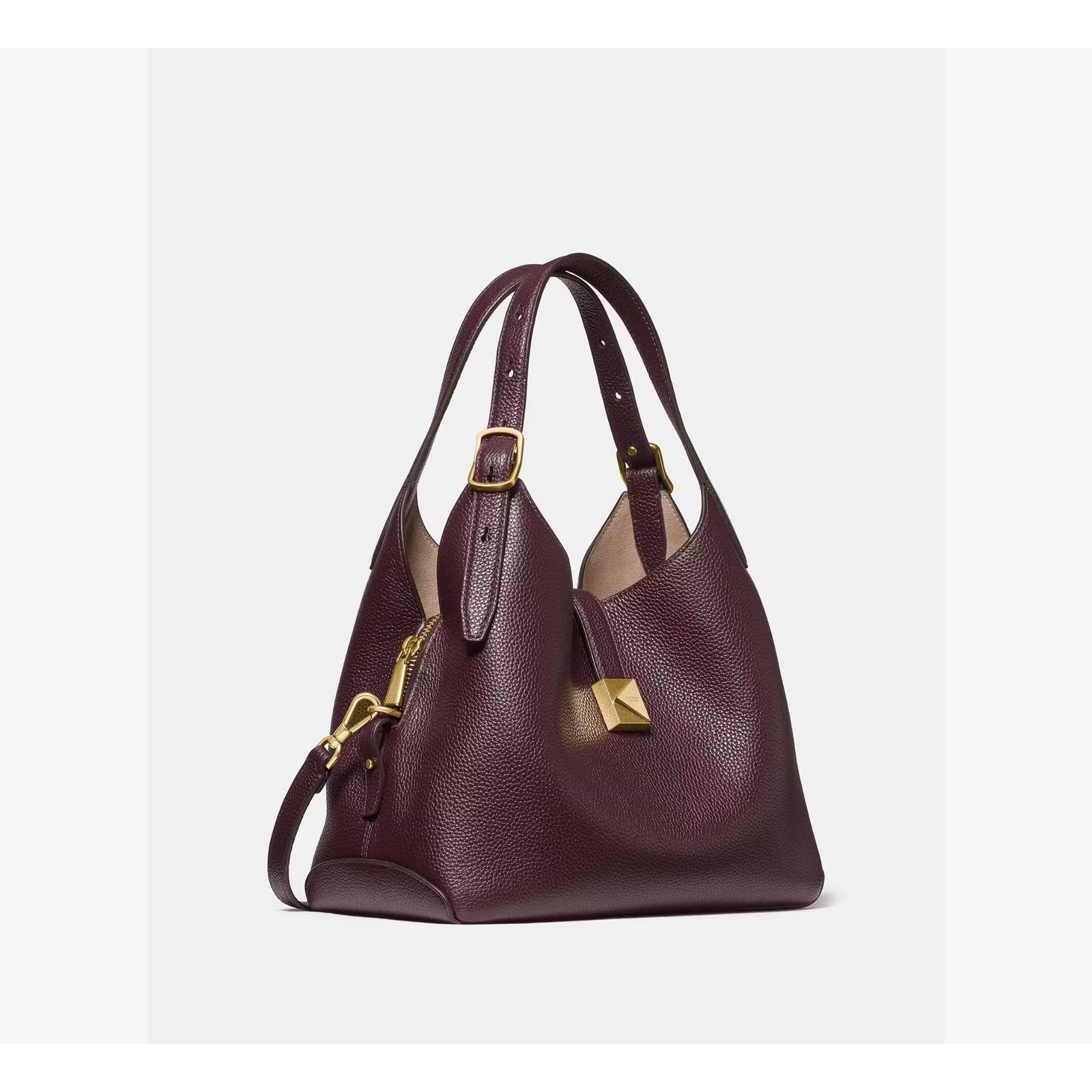 Kate Spade Deco Medium Crossbody Tote In Blackberry Jam