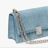 Kate Spade Deco Quilted Mini Crossbody Bag in Blue Multi