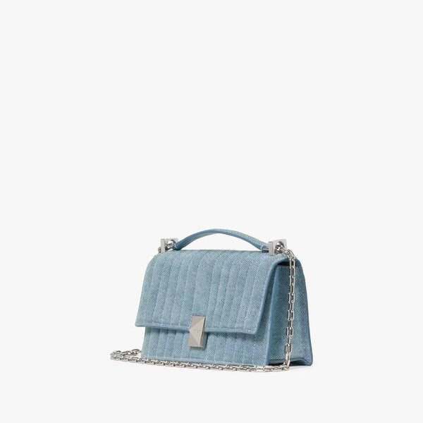 Kate Spade Deco Quilted Mini Crossbody Bag in Blue Multi