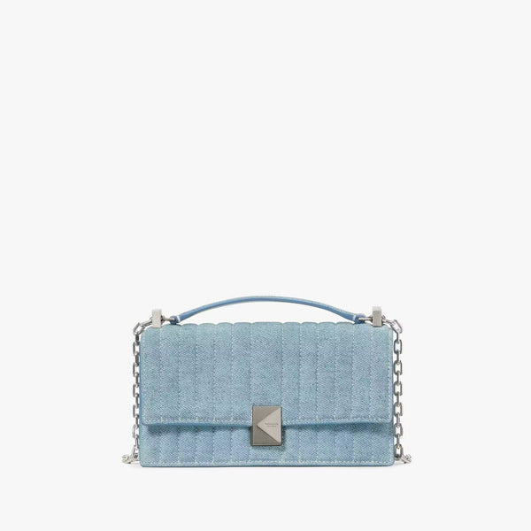 Kate Spade Deco Quilted Mini Crossbody Bag in Blue Multi