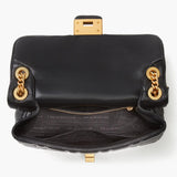 Kate Spade Evelyn Quilted Leather Medium Convertible Shoulder Bag - Black