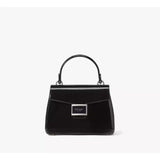 Kate Spade Katy Patent Leather Small Top-handle Bag in Shiny Black