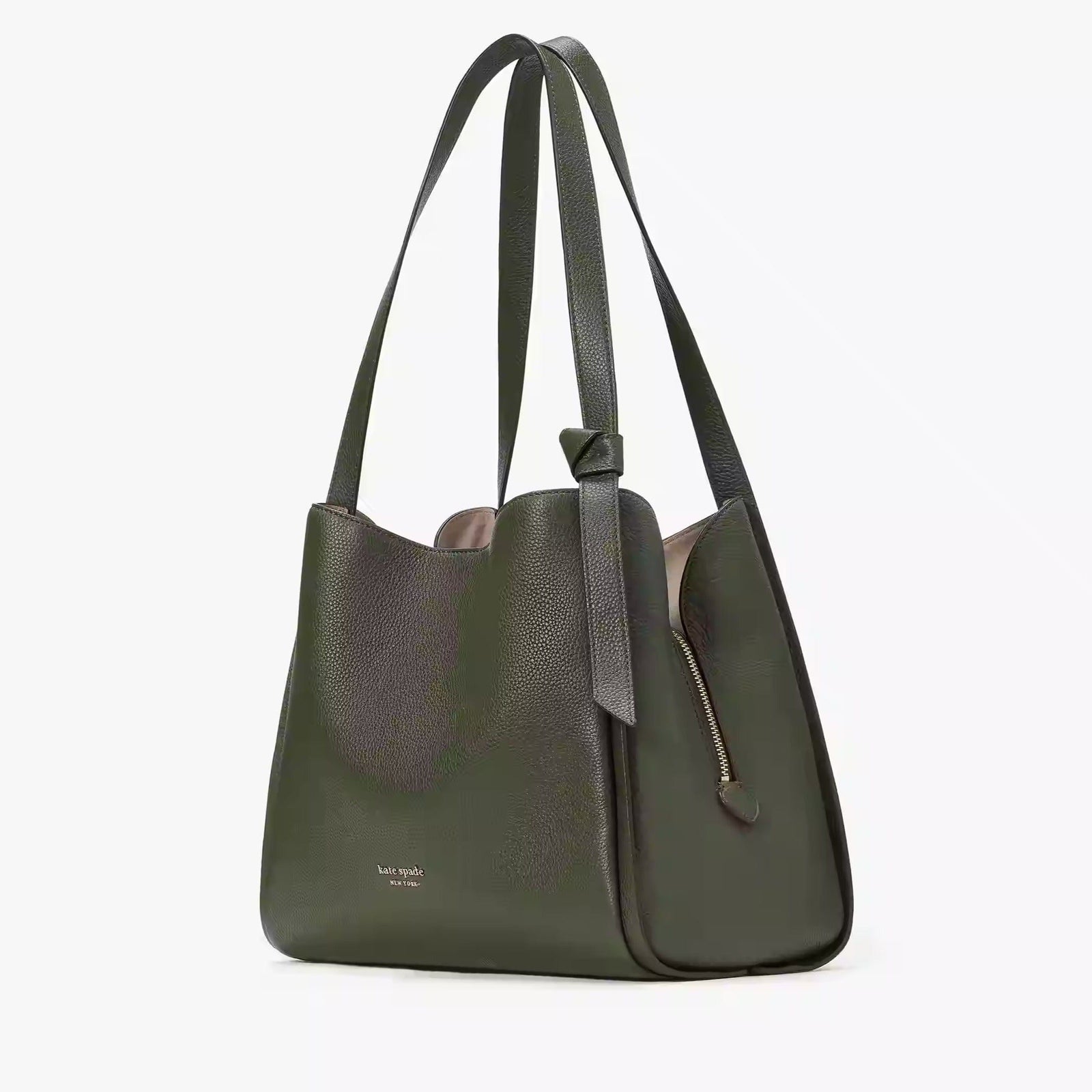 kate spade★Knott Large Shoulder Bag★Bonsai Tree★A4可 Kate Spade knott Medium Leather Shoulder Bag Crossbody ~NWT