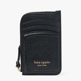 Kate Spade Knott Zip Cardholder Black