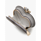 Kate Spade Liv Heart Coin Purse In Nimbus Grey