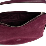 Kate Spade Loop Suede Large Shoulder Bag In Purple