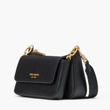 Kate Spade Morgan Saffiano Crossbody Bag Black