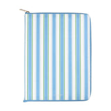 Kate Spade New York Daisy Stripe Zip Around Notepad Folio