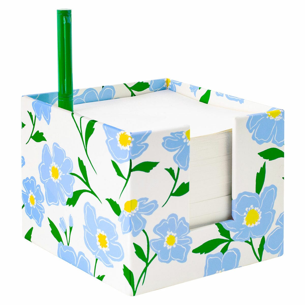 Kate Spade New York Sunshine Floral Notecube with Pen
