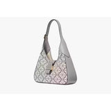 Kate Spade Spade Flower Jacquard Nouveau Shoulder Bag In Grey Multi