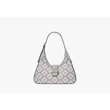 Kate Spade Spade Flower Jacquard Nouveau Shoulder Bag In Grey Multi