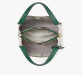 Kate Spade Knott Colorblocked Medium Crossbody Tote in Beach Glass Multi