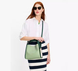 Kate Spade Knott Colorblocked Medium Crossbody Tote in Beach Glass Multi