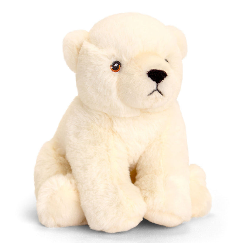 Keel Eco Polar Bear Soft Toy 18cm