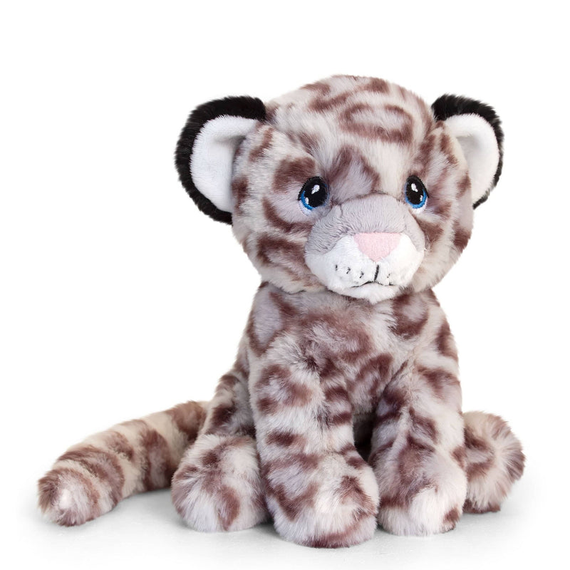 Keel Eco Snow Leopard Soft Toy 18cm