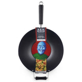 Ken Hom 35cm Non Stick Carbon Steel Excellence Wok