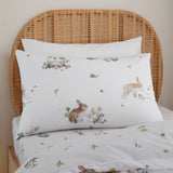 Little Bianca Cotton Bunny Rabbit Friends Duvet Cover Set